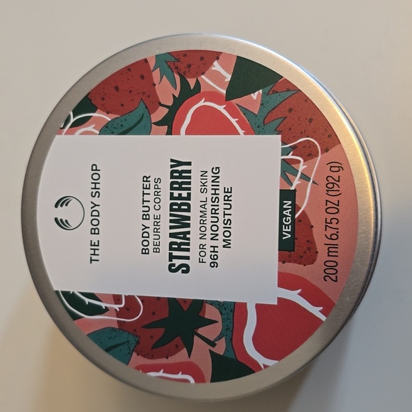 The Body Shop Strawberry Body Butter - Picture 1 of 3